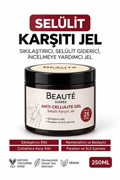 Sıkılaştırıcı, Selülit Ve Çatlak Karşıtı Vücut Şekillendirici Jel 250 ml