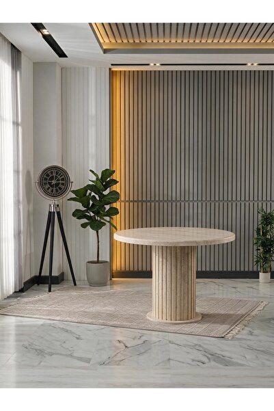 JoyMassa AURA YUVARLAK BOHEM 90X90 MDF MASA ( MASA FİYATIDIR )