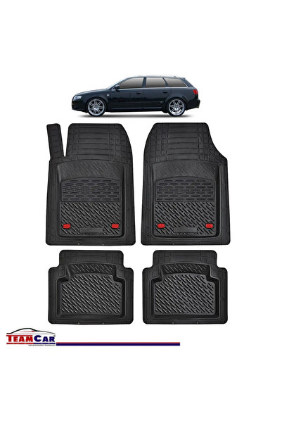 TEAMCAR Car Mats Tray Type Compatible with Audi A4 B7 Avant, Estate (20042008)