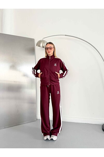 HKT HAK TEKSTİL Modal Fabric Zippered Tracksuit Set
