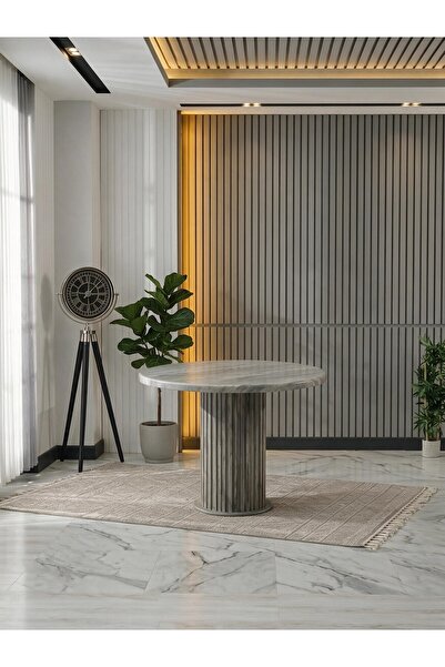 JoyMassa AURA YUVARLAK BOHEM 90X90 MDF MASA ( MASA FİYATIDIR )