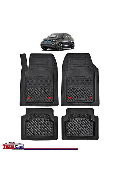 TEAMCAR Car Mats Tray Type Compatible with BMW i3 I01 Electric Hatchback (201...