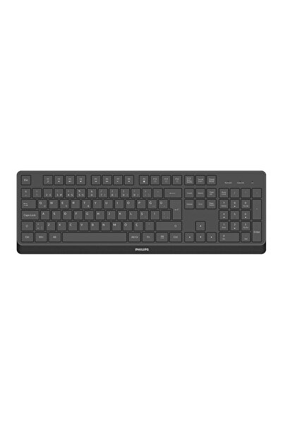 Philips SPK6368 Kablosuz Türkçe Q Klavye Siyah