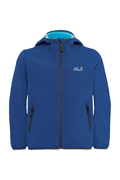 Jack Wolfskin Geacă softshell pentru copii Fourwinds-Albastru-164