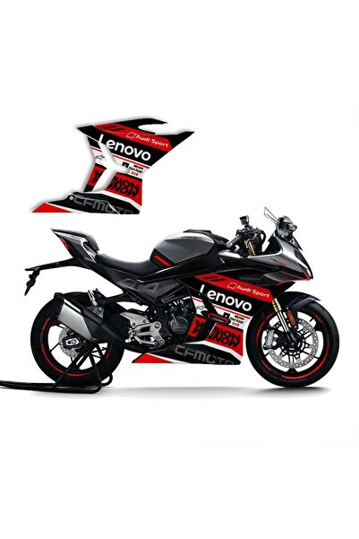 Motiker Cf Moto Sr450 Lenovo Yan Ön Grenaj Sticker Etiket Model