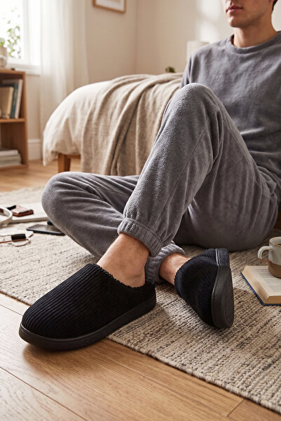 Buratti Felt Winter Home Slippers Men's Slippers 6711009