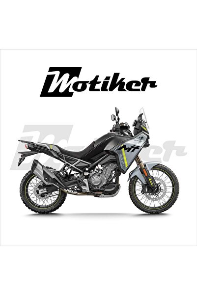 Motiker CF MOTO 450MT Kırmızı Jant Şeridi Tasarımı Sticker Etiket Modeli