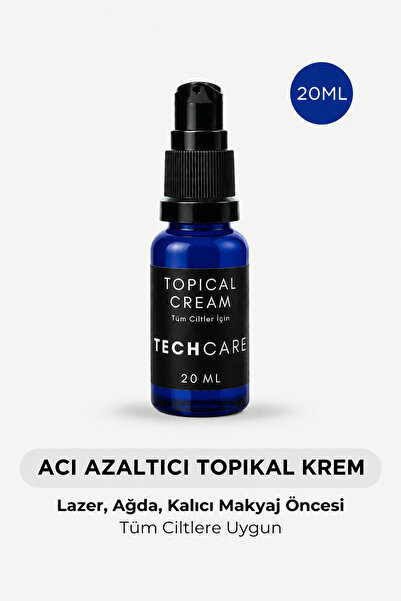 Acı Azaltıcı Care Cream-Topical Cream Lazer Epilasyon Ağda Dolgu Prp Kalıcı Makyaj 20ML