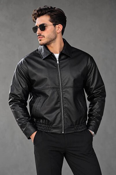S&M CLOTHİNG YENİ SEZON ERKEK DERİ CEKET