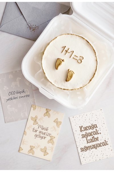 Pankart Evi Babyshower Bebek Partisi 16 Adet Motto Kart Seti - Baby Shower Cinsiyet Partisi Masa Süsleme