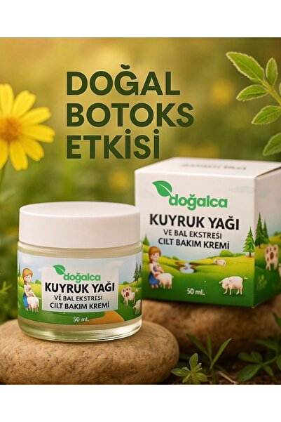 Doğalca Kuyruk Yağlı Bal Ekstresi Kremi-Kırışıklık Karşıtı Cilt Bakım Kremi 5...