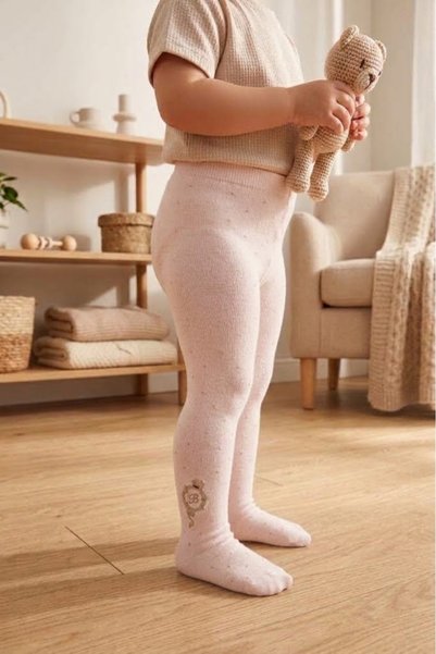 Katamino kız bebek külotlu çorap kibar model