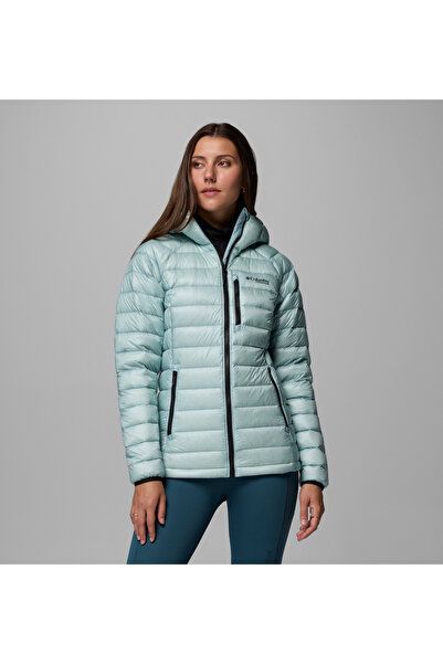Columbia Arctic Crest Down Kapüşonlu Kadın Kaz Tüyü Mont