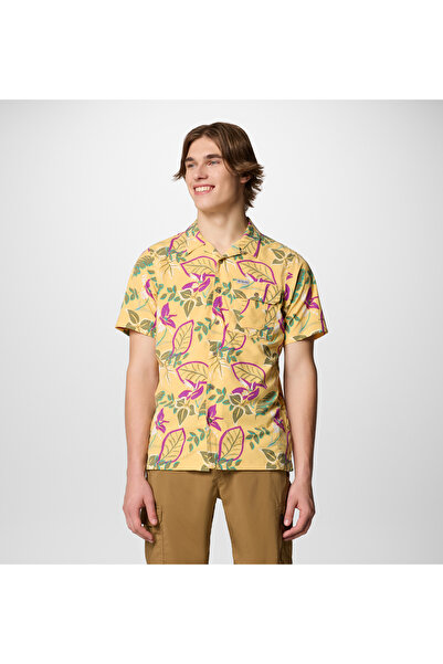 Columbia Tech Trail Utility Printed Woven Erkek Kısa Kollu Gömlek
