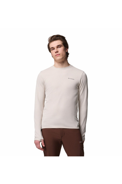 Columbia Tech Trail Utility Warm Crew Erkek Teknik Uzun Kollu T-Shirt