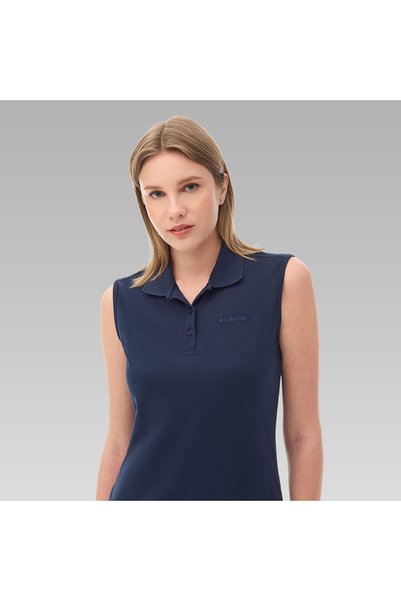 Columbia CSC Basic Polo Sleeveless Dress Kadın Sıfır Kol Elbise