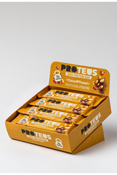 Proteus Protein Bar Yer Fıstıklı Kakaolu 12'li Paket