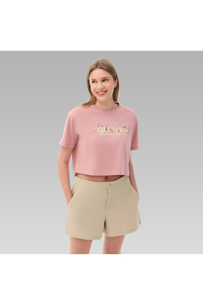 Columbia CSC Outback Crittters Crop Kadın Kısa Kollu T-Shirt