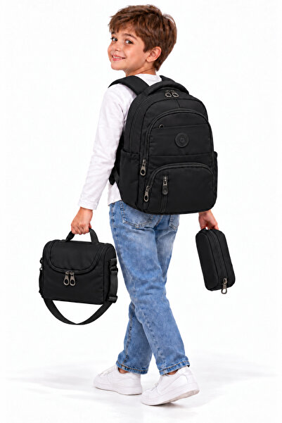Bevitton First School Bag Set of 3 Unisex Children's Primary School Backpack ...