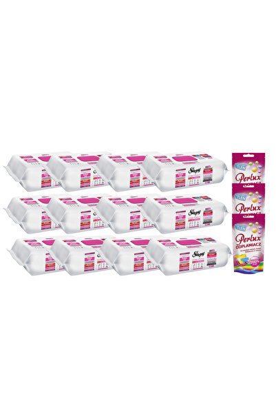 Sleepy PACHET PROMOȚIONAL: 12× Șervețele Lilium Bouquet 100 buc + 3× Soluție ...