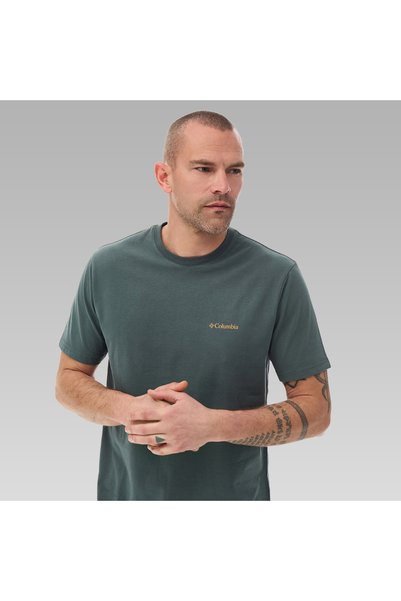 Columbia Tricou verde pentru copii