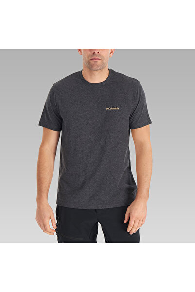 Columbia Men's Outdoor T-Shirts Cs0282 Csc m Basic Sm Logo Brushed Ss Tee 911...