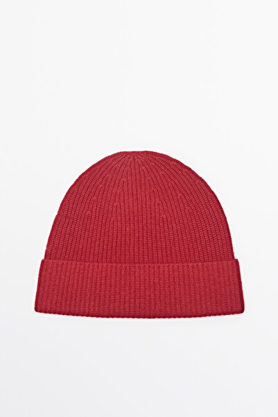 Massimo Dutti %100 kaşmir örgü bere