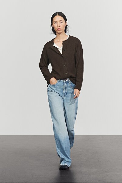 Massimo Dutti %100 kaşmir oversize triko hırka