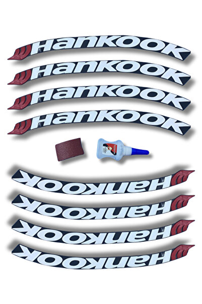 Asdelya 8 Adet Motosiklet Ve Otomobil Araç 3d Oto Lastik Yazısı Sticker Arma ...