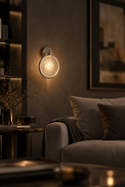 Cheap Lighting Krom Oynar Başlıklı Aplik 3 Renk Seçeneği Led Duvar Yatak Masa...