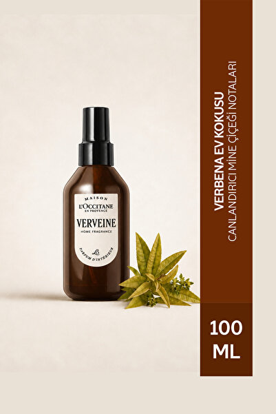 L'Occitane Verbena Ev Kokusu Spreyi, Mine Çiçeği ve Naranciye Notaları, 100 ml