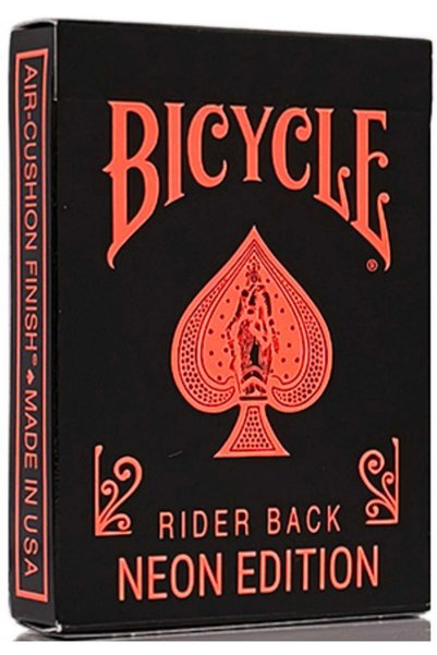 Bicycle |   بطاقة لعب نيون سولار-أورانج رايدر باك