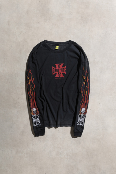 Overdrive Tricou cu mânecă lungă lavabilă Choppers For Life OD-2545