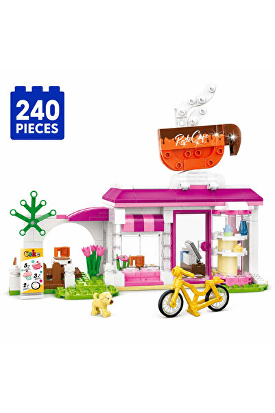Minibric Set de Constructie cu Piese Tip Blocuri Construit 240 Piese RestoCaf...