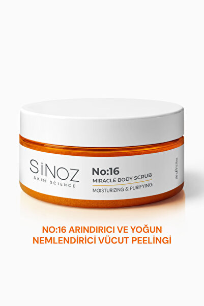 No:16 Yoğun Nemlendirici Besleyici ve Arındırıcı Vücut Peelingi 300 gr