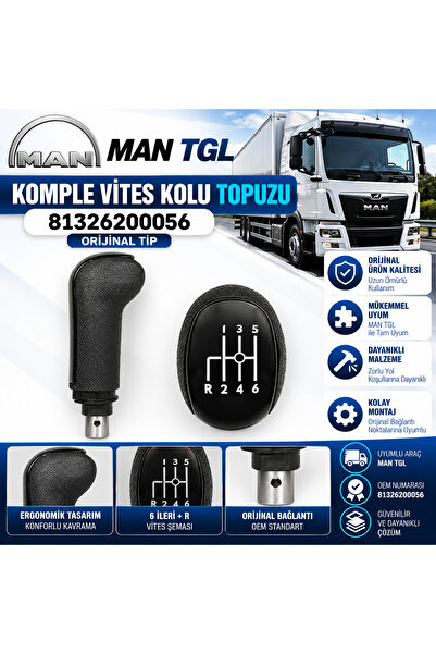 ESP MAN TGL Komple Vites Kolu Topuzu 81326200056 Orijinal Tip