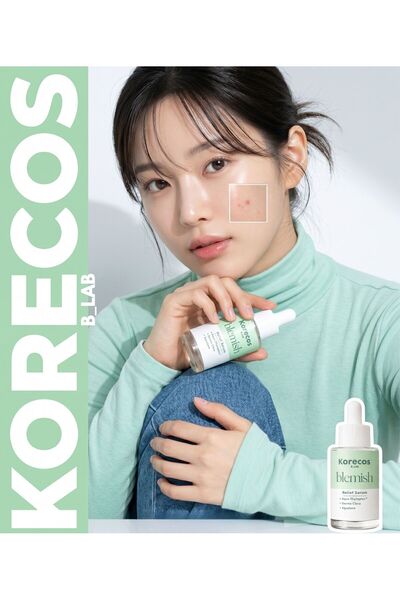 KORECOS Derma Clera Acne Serum Providing Soothing Care for Skin Prone to Acne and Pimples Korea