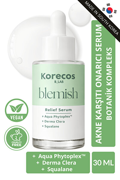 Akneye Ve Sivilceye Eğilimli Ciltler Için Yatıştırıcı Bakım Sağlayan Derma Clera Acne Serum Kore