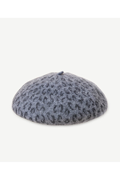 Yargıcı Leopard Patterned French Beret