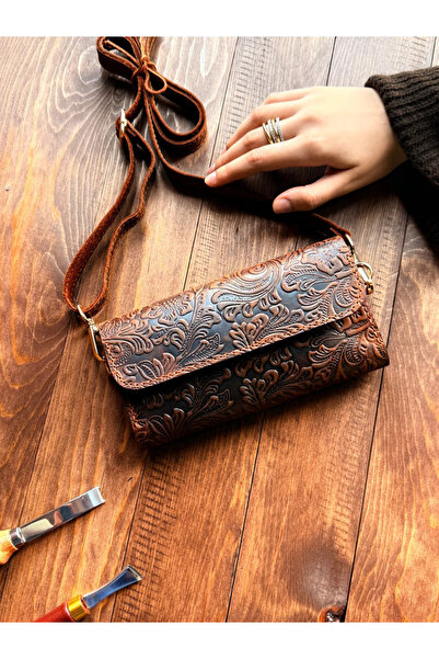 Wild West Crafted Mstng Plus Desen Genuine Leather Handcrafted Stylish Portfo...