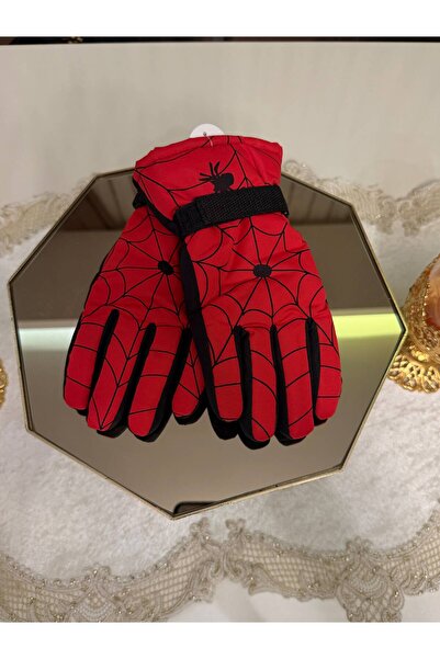 KOGLU Spiderman Çocuk Kar Eldiveni