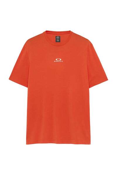 Oakley Ανδρικό T-shirt Bark Νέα Συλλογή SS 2026 - Πορτοκαλί - L