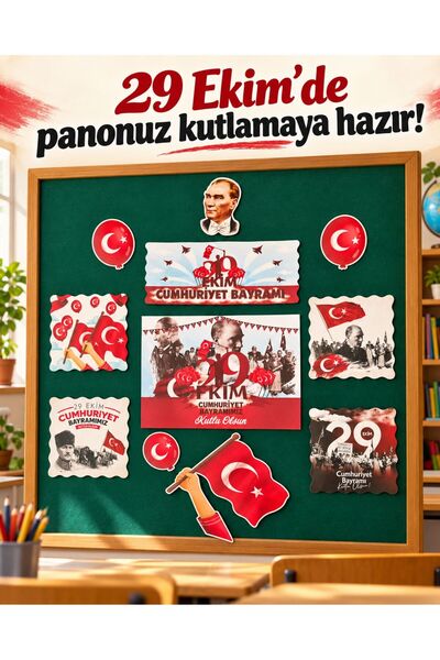 Etkinlikdenizi 29 Ekim Pano Seti - 11 PARÇA