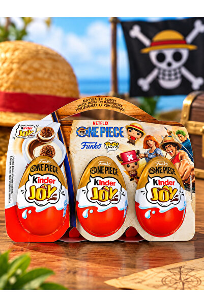 Kinder Joy One Piece Netflix 3'lü