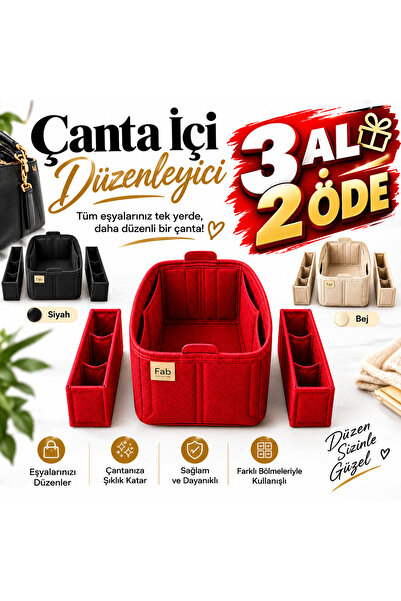 Ingora Wintage Bag Organizer ⭐ ⭐ ⭐ ⭐ ⭐   27X15X12 Red 2 Special Design