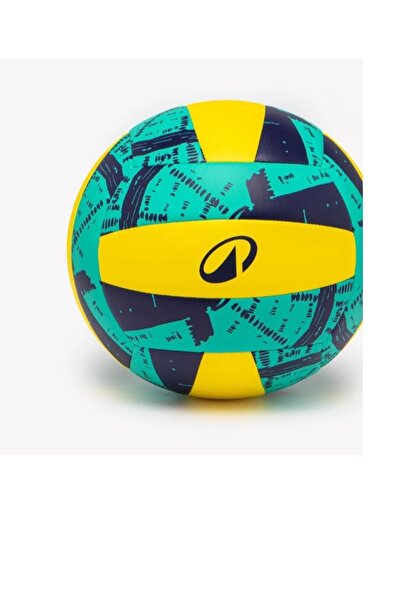 MEDITERIAN Sarı Allsix Kipsta Öğretici Voleybol Topu - Sarı - V100 5 Numara