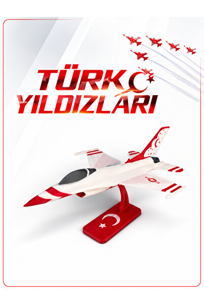 TÜRK Yıldızları Maket Uçak F-16 Gösteri Uçağı
