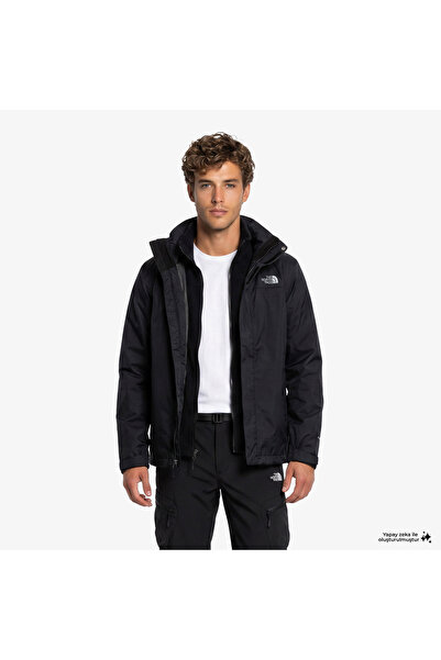 THE NORTH FACE Evolve Ii Triclimate 3in1 Men's Black Outdoor Jacket