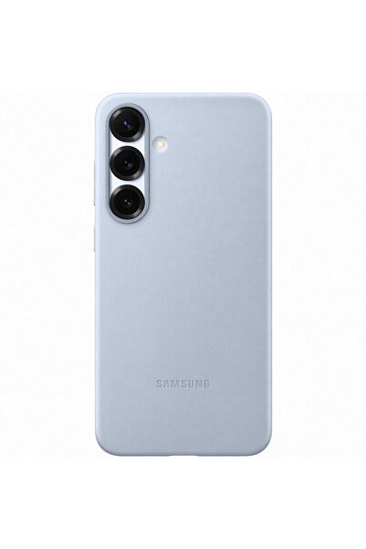 Samsung Husa de protectie Kindsuit Leather Case pentru Galaxy S25+, Albastru ...