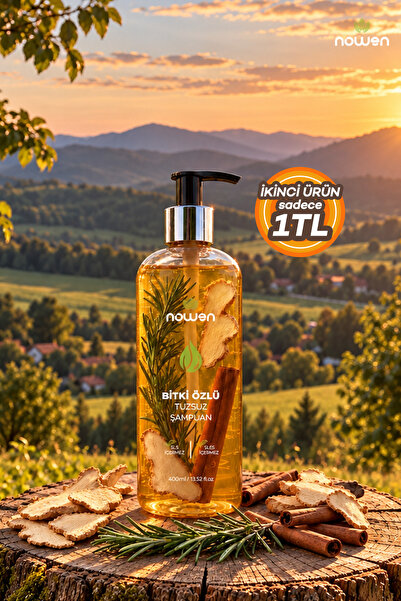 Nowen Bitki Özlü Tuzsuz Şampuan 400 ml